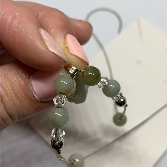 18k gold plated jade dragon pendant with chain - Picture 8 of 8